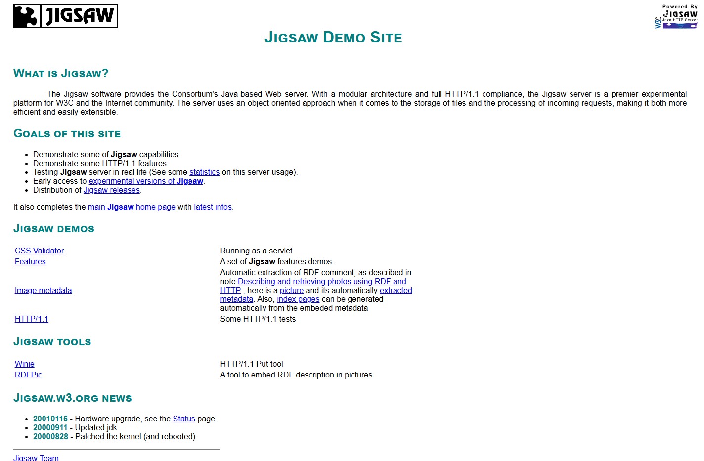 Jigsaw Overview