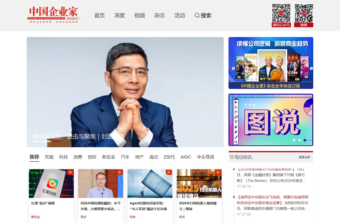 中国企业家网